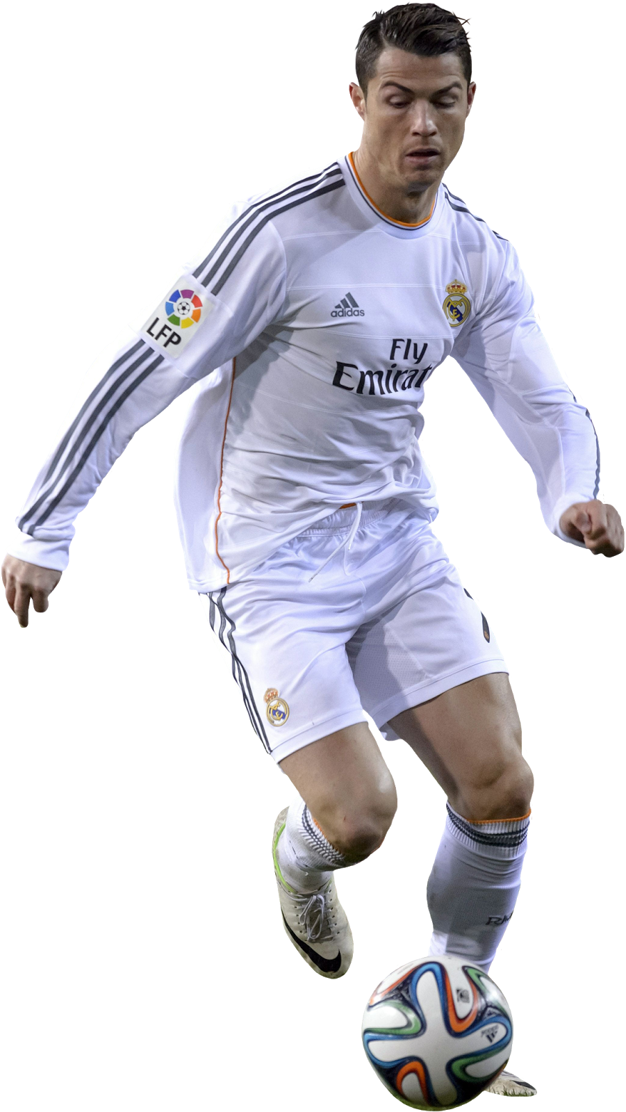 Real Cristiano Madrid Ronaldo Football Player C - Player Clipart (901x1600), Png Download