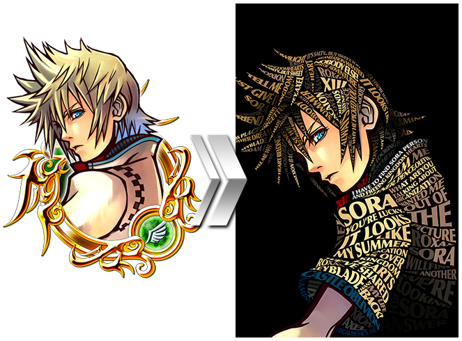 As A Reminder, Ex Medals Can Only Be Obtained For Limited - Kingdom Hearts Roxas Art Clipart (663x490), Png Download