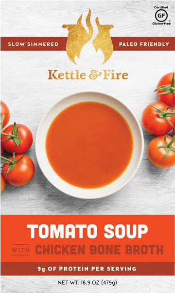 Body Loving Tomato Soup Soups Kettle & - Broth Clipart (600x600), Png Download