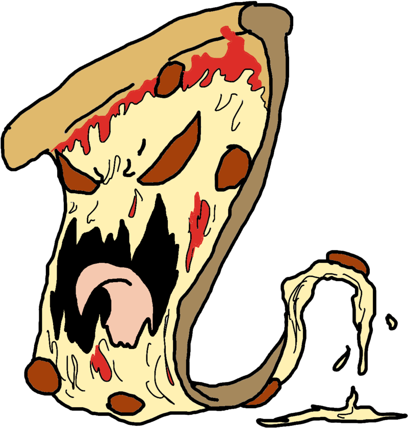 Pizza Food Pepperoni Teenage Mutant Ninja Turtles Clipart (900x986), Png Download