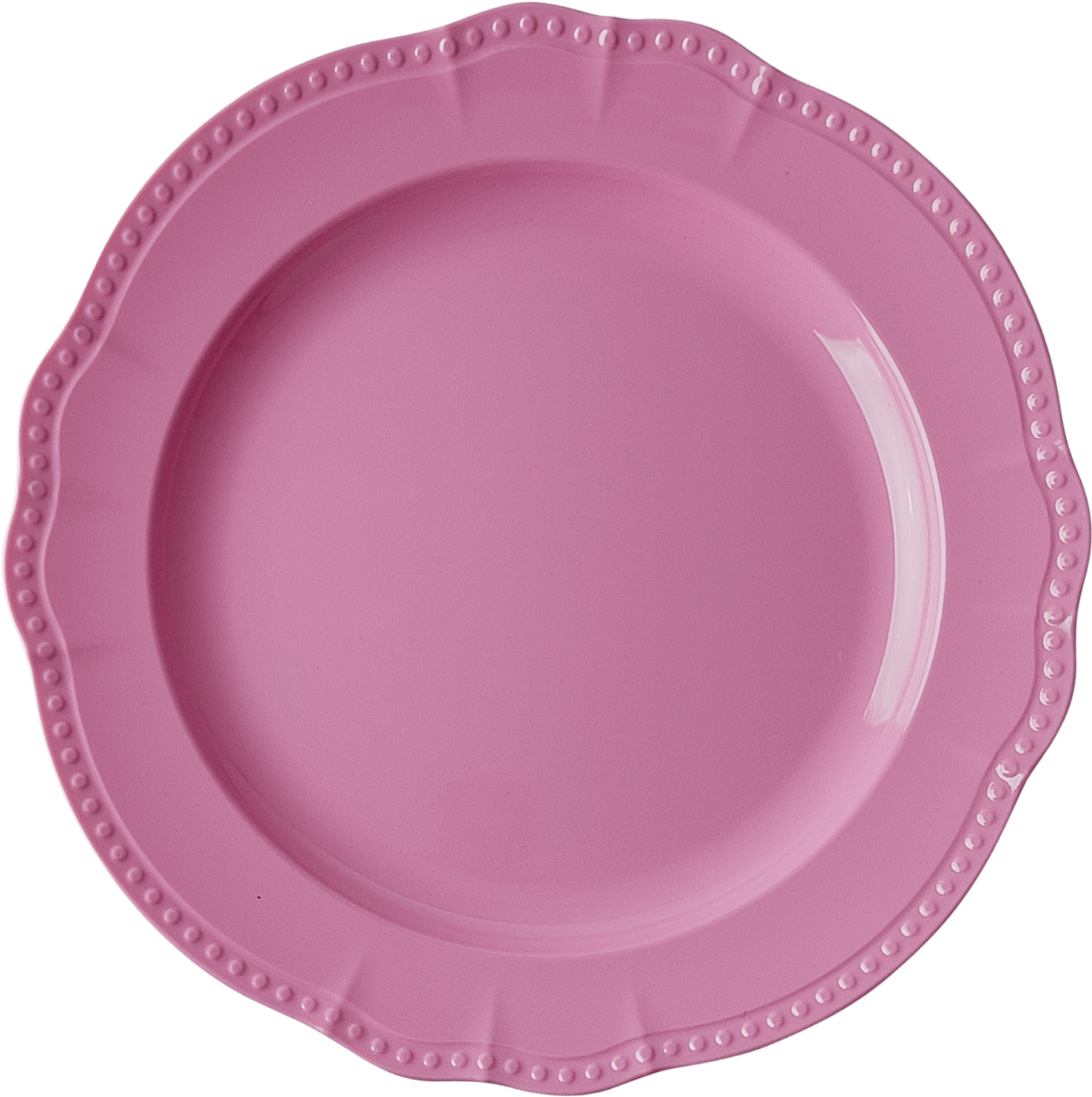 Prato De Aniversário Rosa Clipart (2000x2000), Png Download