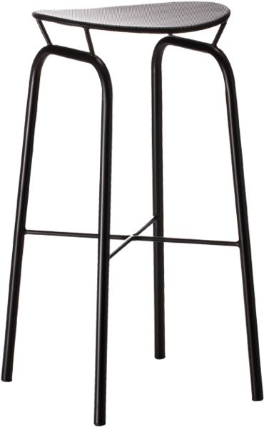 Gubi Matégot Nagasaki Stool Clipart (555x600), Png Download