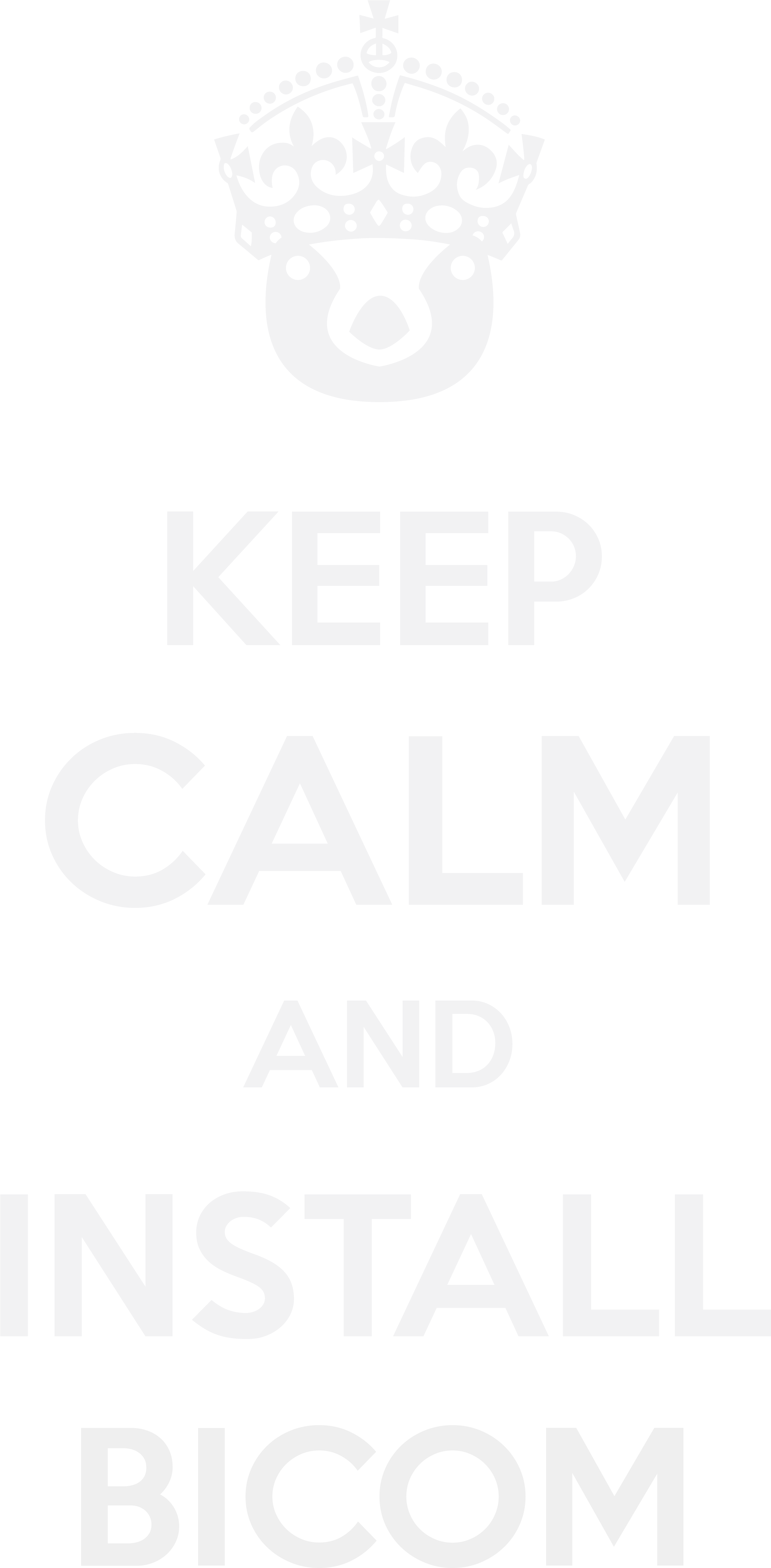 Keep Calm/keep Calm Bicom View File - Keep Calm And Carry Clipart (5000x7500), Png Download
