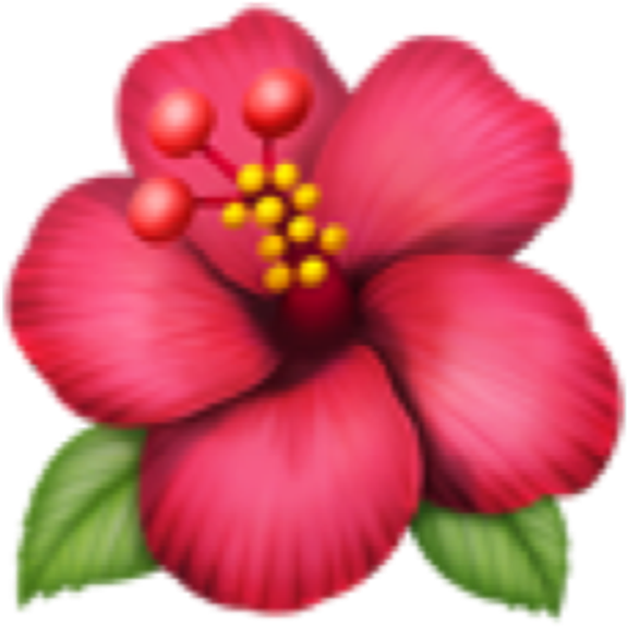 Vintage Flowers Emoji Keyboard - Iphone Flower Emoji Png Clipart (1024x911), Png Download
