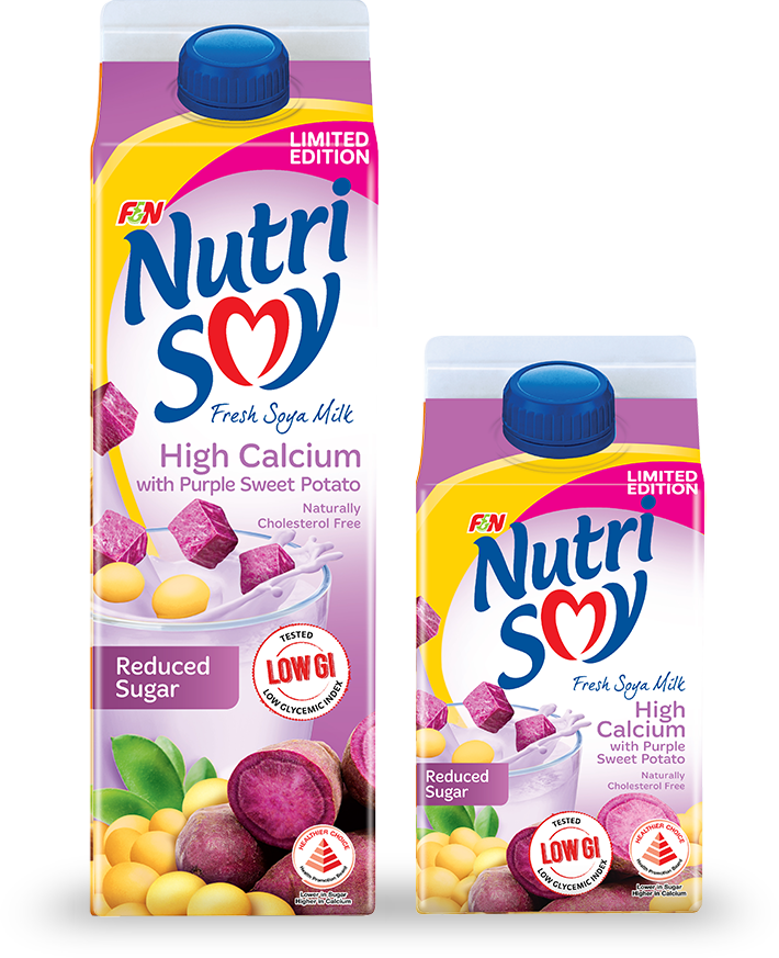 Nutrisoy Purple Sweet Potato Clipart (710x873), Png Download