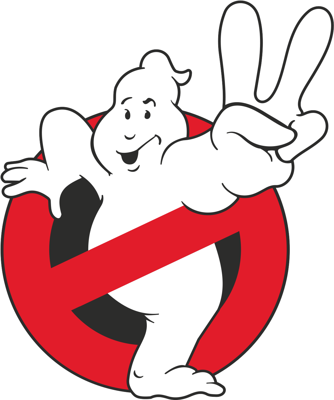 Ghostbusters 2 Logo Transparent Clipart (1200x1437), Png Download