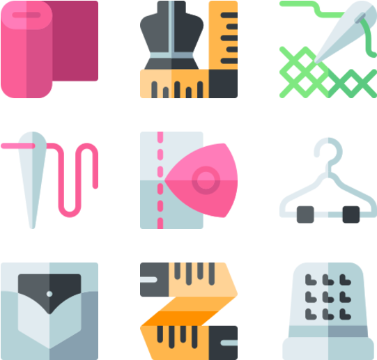 Sewing Clipart (600x564), Png Download