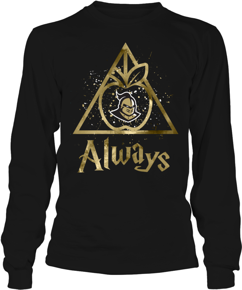 Ucf Knights - Teacher - Color Drop - Deathly Hallows - Mathematics T Shirt Design Clipart (1000x1000), Png Download