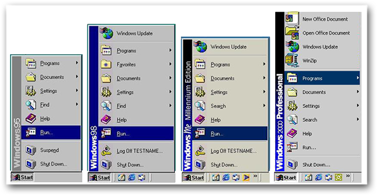 810 X 408 6 0 - Windows Me Start Menu Clipart (810x408), Png Download