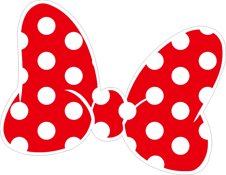 Minnie Bow Png Clipart (768x594), Png Download