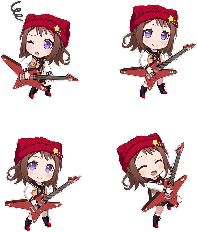 Starlight Journey Kasumi Png Chibi Png Bandori Poppin - Poppin Party Chibi Clipart (685x807), Png Download