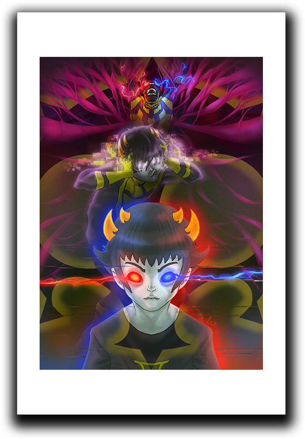 Doom Players Art Print - Floral Design Clipart (1000x1000), Png Download