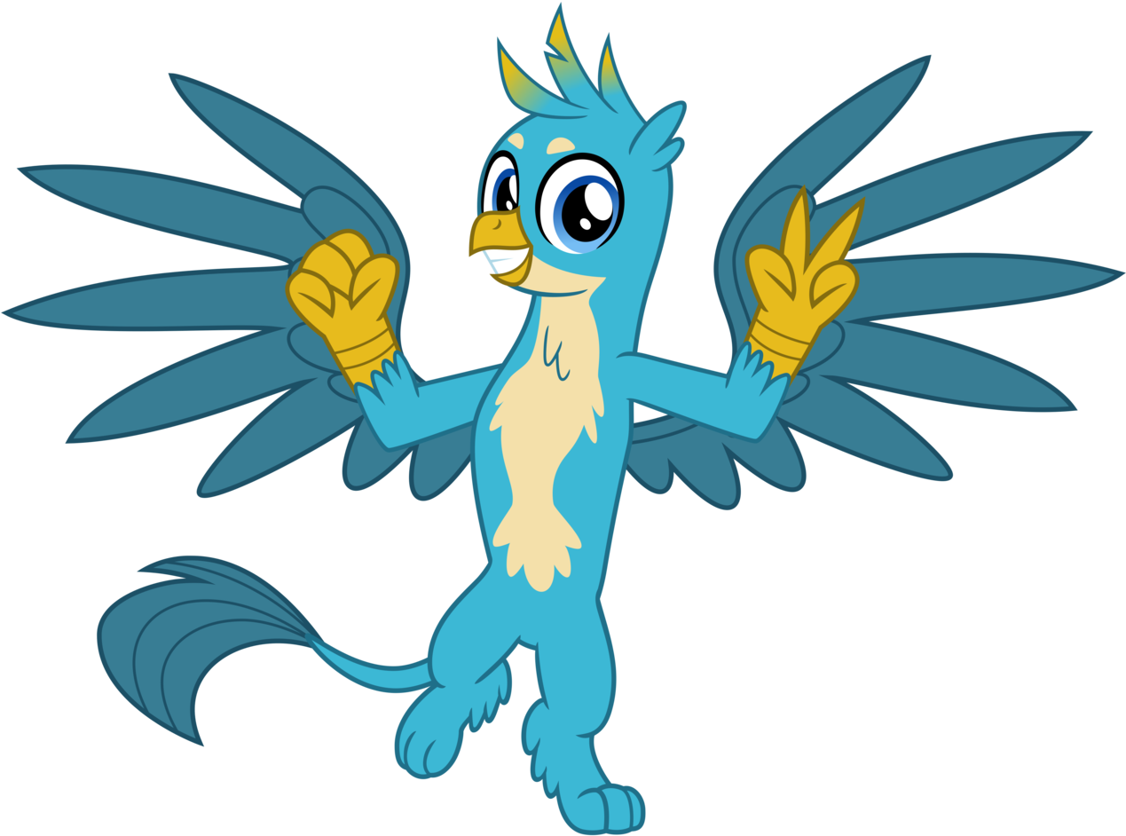 Claws Vector Svg - Mlp Gallus Vector Clipart (1280x975), Png Download