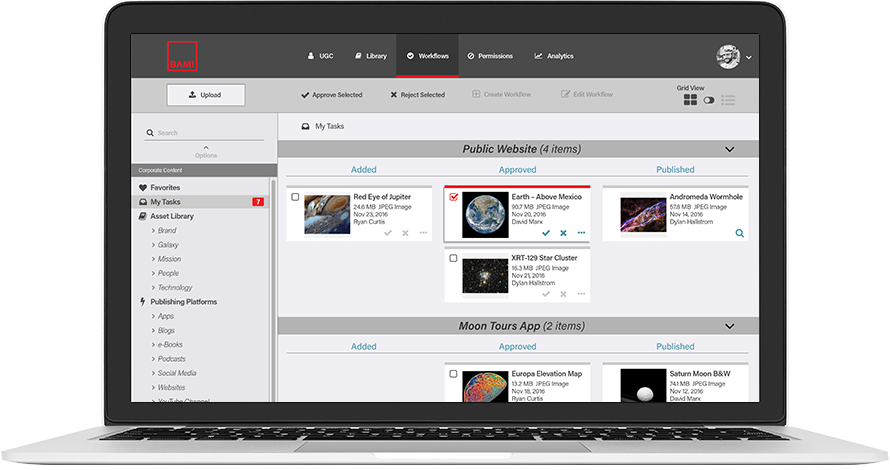 Dam Upload Search Filter Publish Workflow Permissions - Crm Imobiliario Clipart (890x470), Png Download