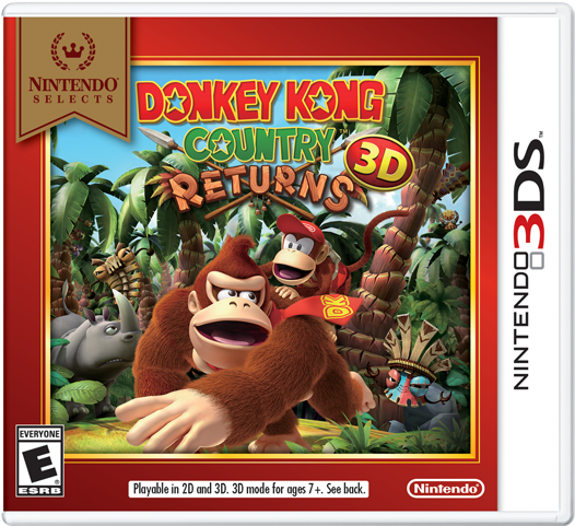 Donkey Kong Country Returns 3d - Donkey Kong Country Returns 3d Capture Clipart (640x480), Png Download