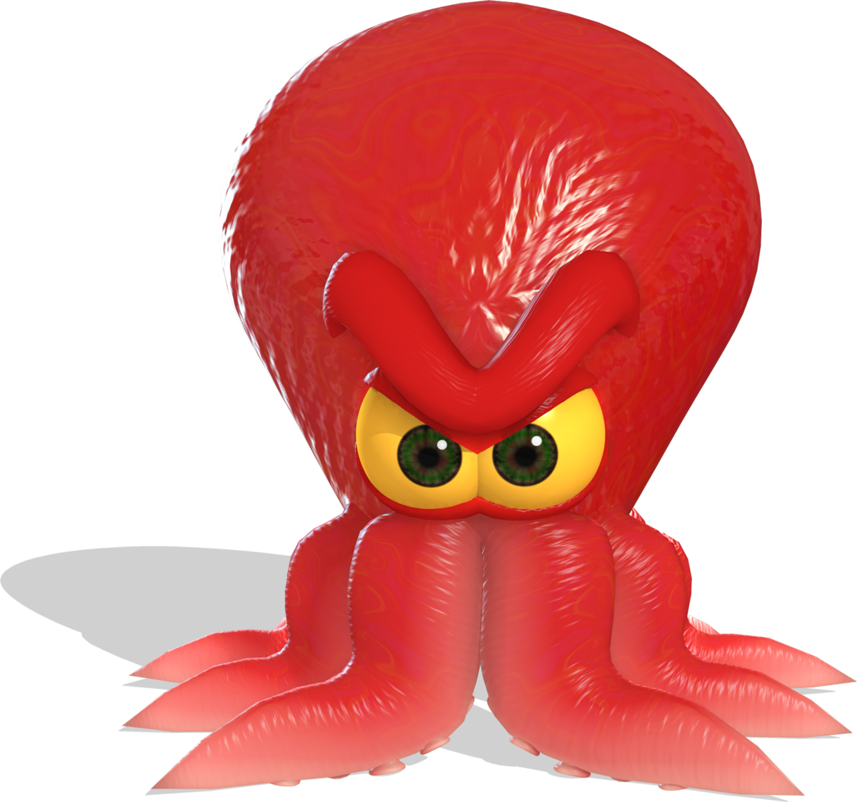 Super Mario Wiki Β - Diddy Kong Racing Octopus Clipart (1200x1124), Png Download