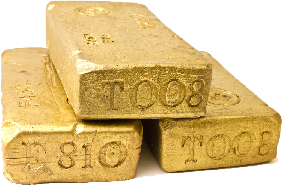 Gold Bar - Gold Clipart (1000x750), Png Download