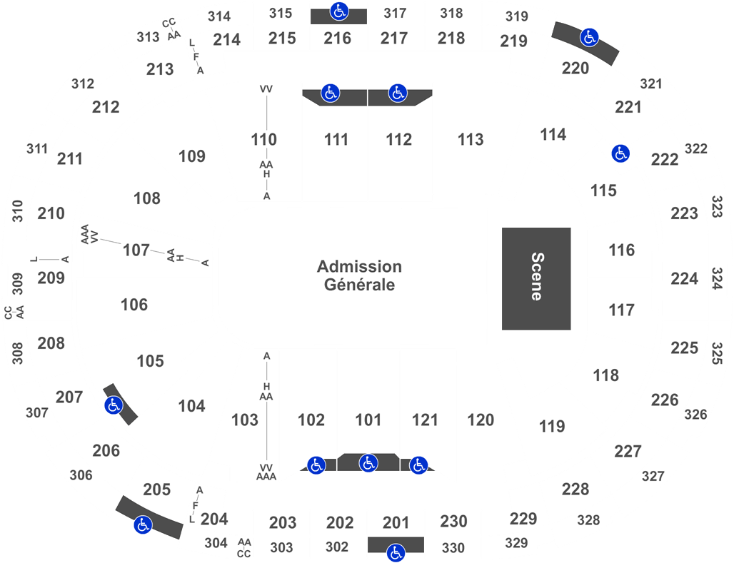 Iron Maiden - Videotron Center Clipart (1050x852), Png Download