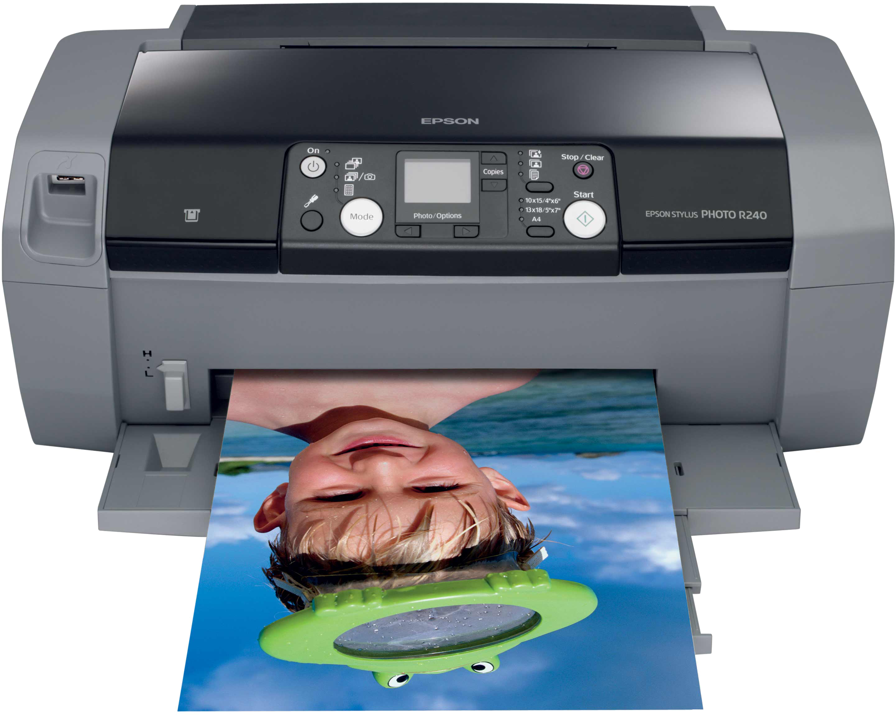 Download Printer Download Png - Buy Epson R240 Printer Scanner Clipart (3045x2462), Png Download