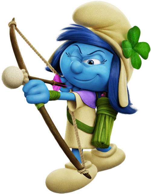Storm Smurfs The Lost Village - Smurfs The Lost Village Png Clipart (866x650), Png Download