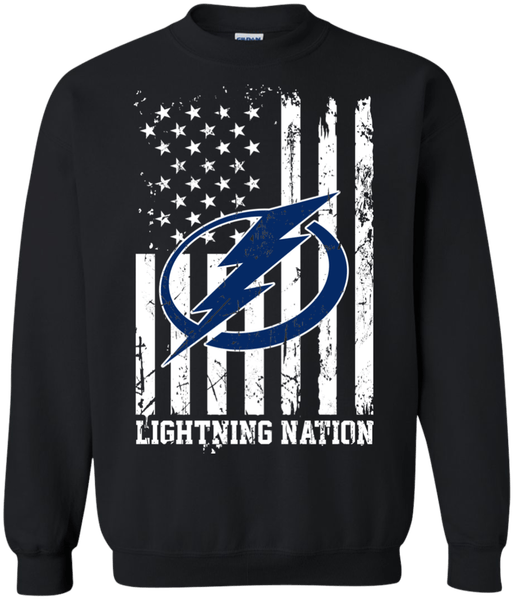 Tampa Bay Lightning Nations Ice Hockey Us Flag Fourth - Sweater Clipart (600x600), Png Download