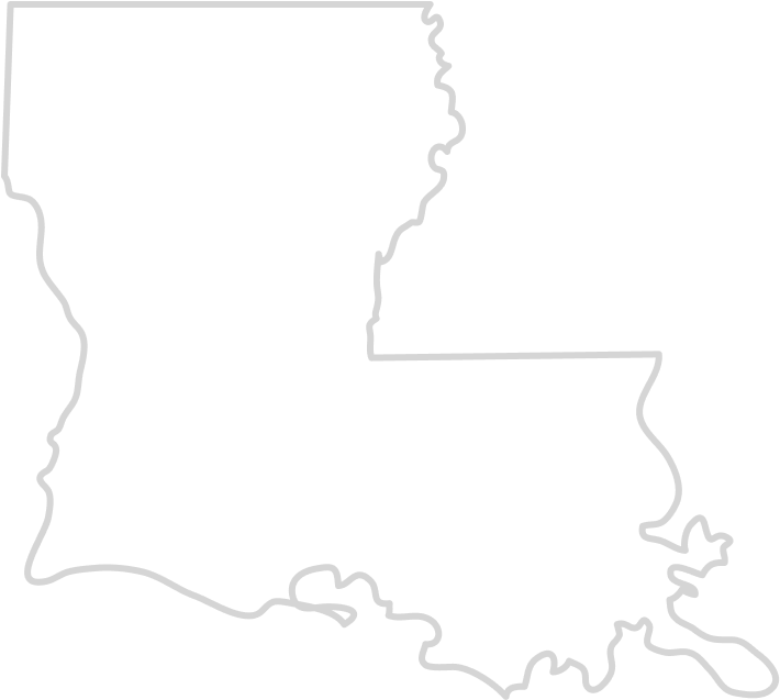 Louisiana Building Codes - Louisiana State Outline Clipart (800x800), Png Download