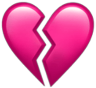 #color #coeur #heart #pink #iphone #apple #emoji #pinkheart - Heart Clipart (1024x1024), Png Download