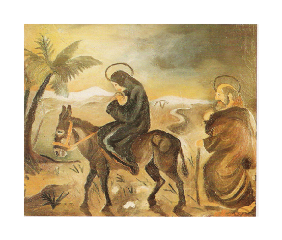 Flight Into Egypt Clipart (600x600), Png Download