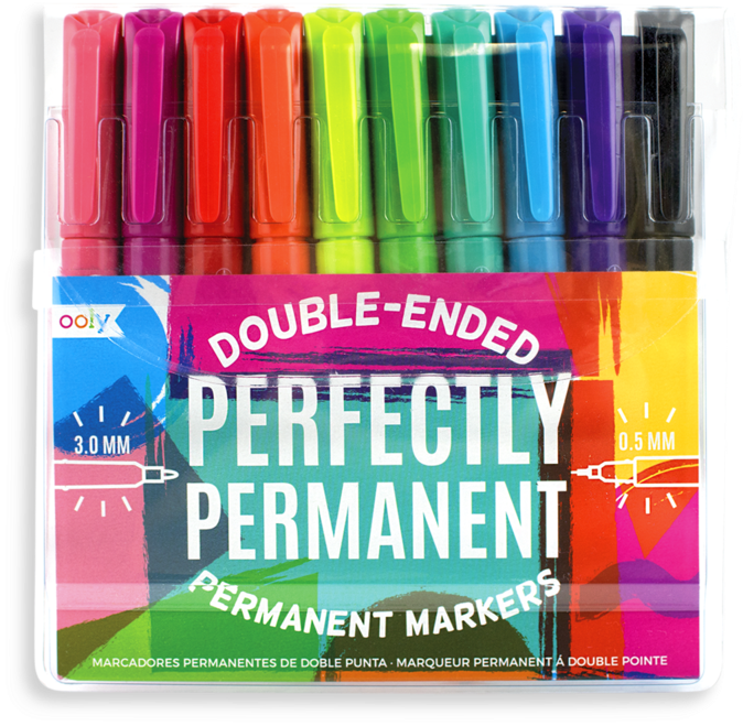 Perfectly Permanent Double Ended Transparent Background - Permanent Marker Clipart (800x800), Png Download