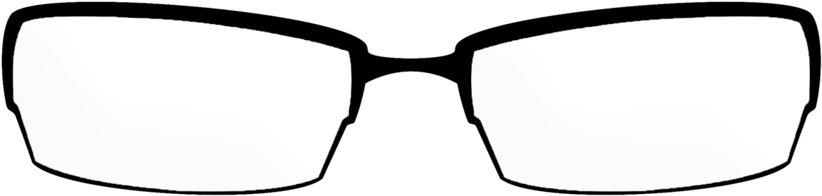 Sunglasses - Transparent Glasses Png Clipart (1264x632), Png Download