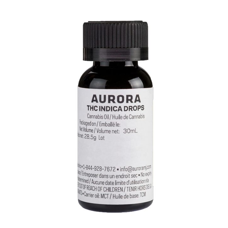 Thc Indica Drops - Aurora Thc Drops Clipart (1060x1060), Png Download