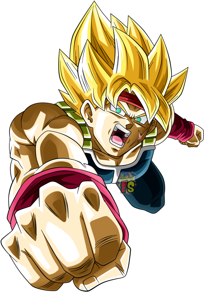 Bardock Ssj V4 - De Bardock Ssj 1 Clipart (705x1006), Png Download