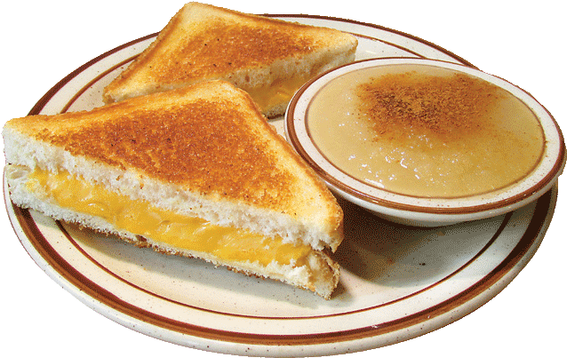 Kids Entree Grilled Cheese - Chess Pie Clipart (712x455), Png Download