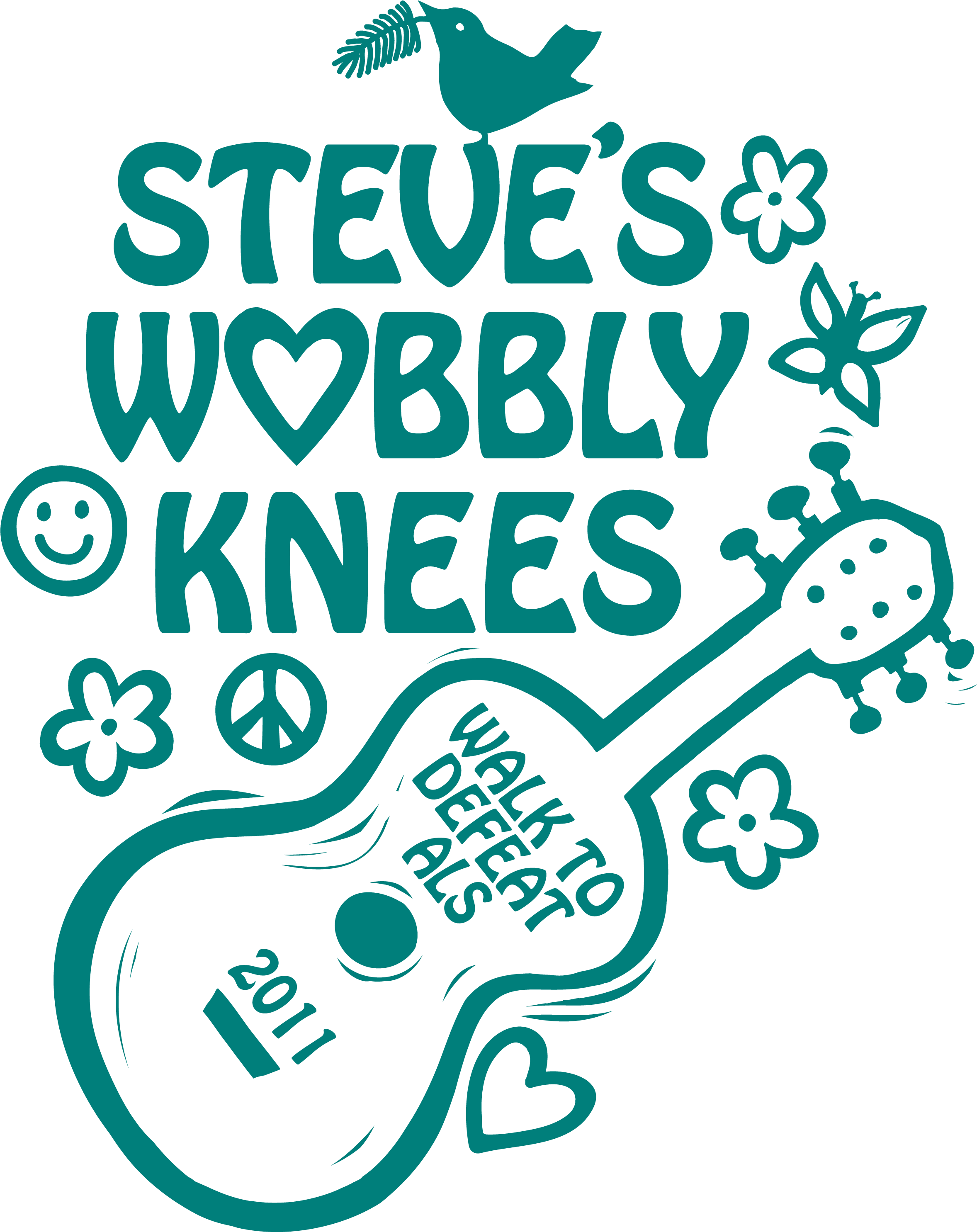 Steve's Wobbly Knees - Design Ideas Clipart (2400x3000), Png Download