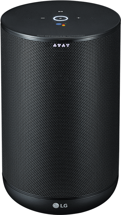 Quality Sound Meets Intelligence - Lg Wk7 Thinq Speaker Clipart (900x710), Png Download
