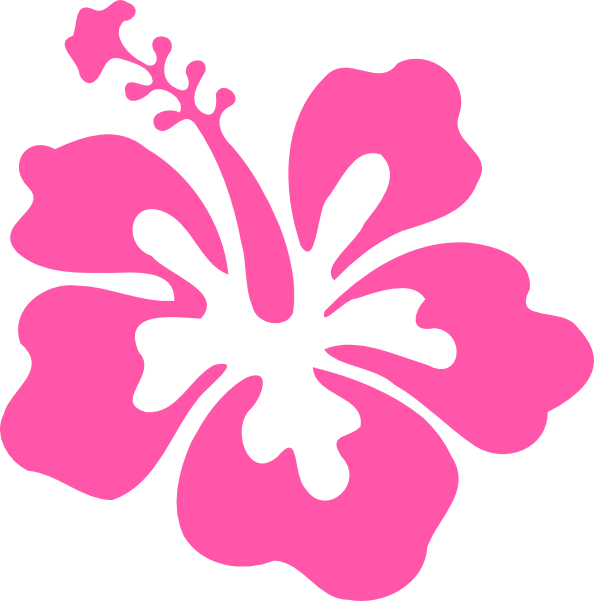 Hibiscus Clip Art - Png Download (594x601), Png Download