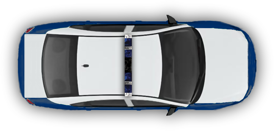 The Gallery For > Car Top View Png - Car Top View Png Clipart (921x442), Png Download