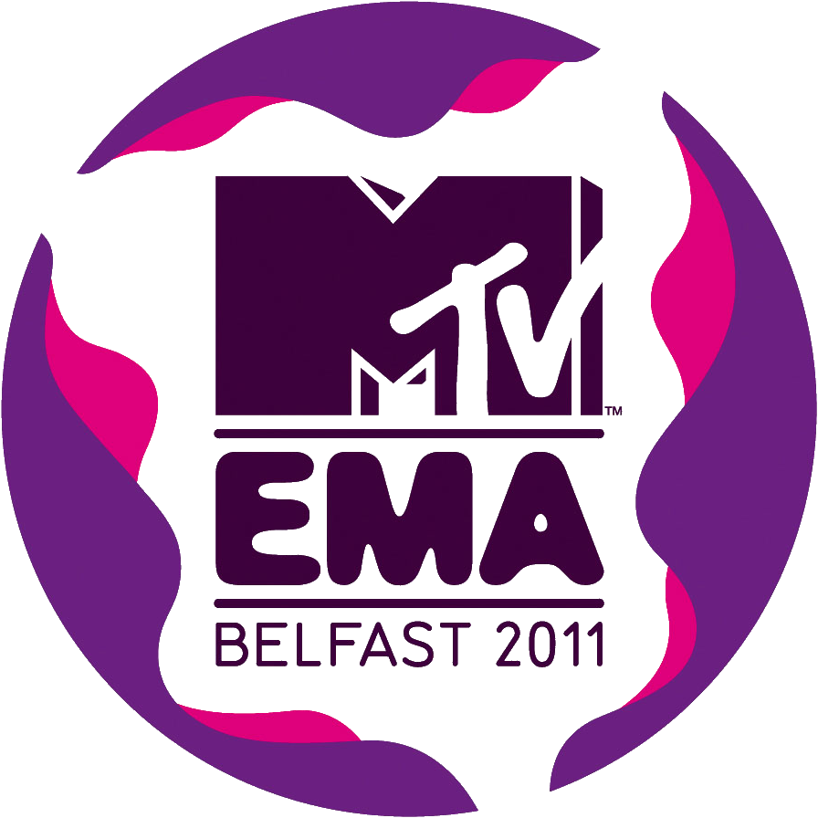Mtv Europe Music Awards Logopedia The Logo And Branding - Mtv Ema 2011 Logo Clipart (896x896), Png Download