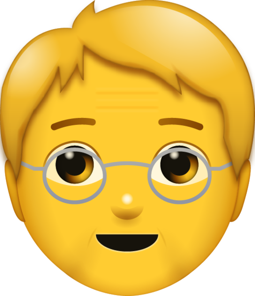 Man Emoji Clipart (518x600), Png Download