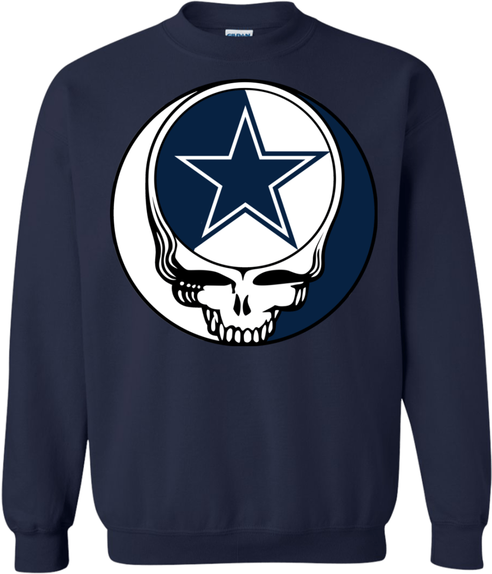 Dallas Cowboys Footballl Grateful Dead Steal - Sweatshirt Clipart ...