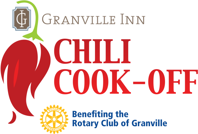 The Granville Inn Chili Cook-off Will Be Held On October - Rotary International Clipart (1028x500), Png Download