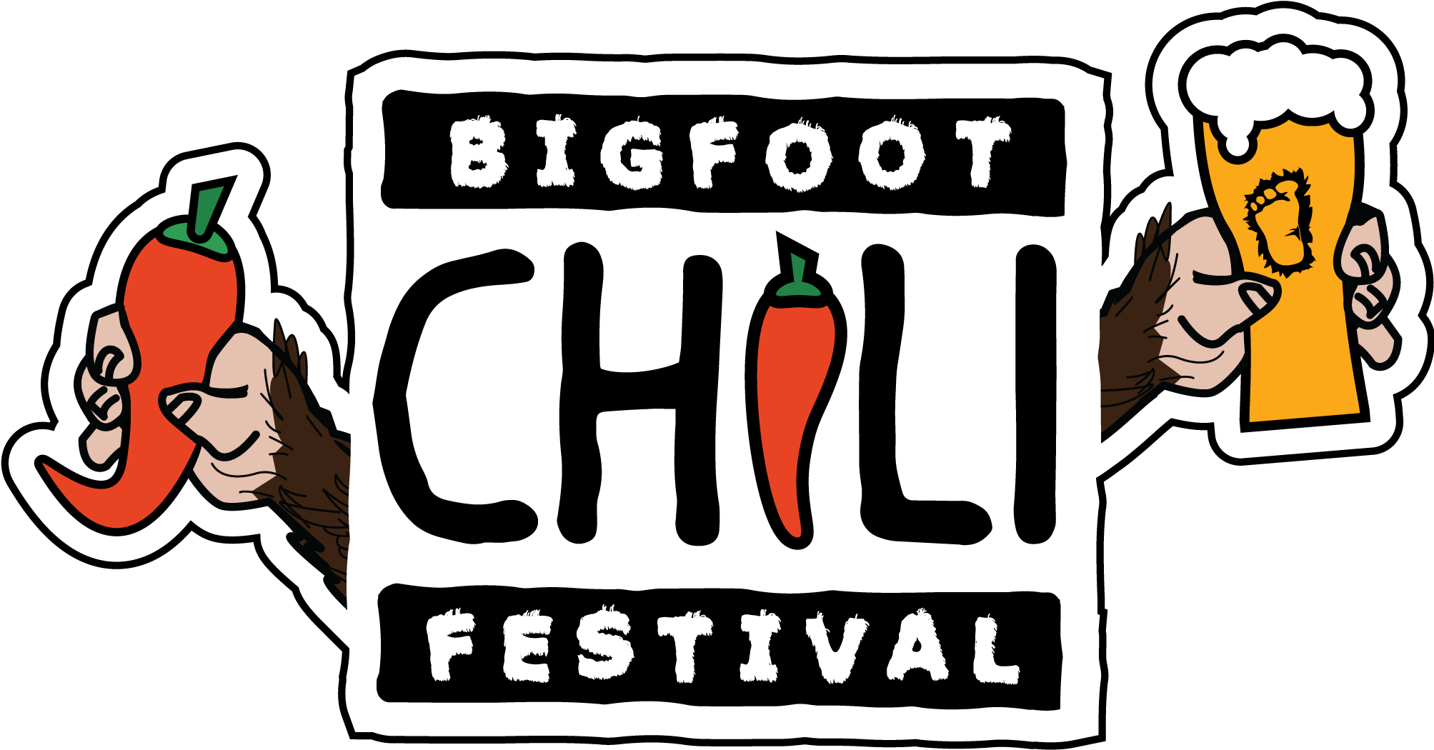 Join Bigfoot Country For Our First Bigfoot Chili Festival Clipart (2006x1293), Png Download