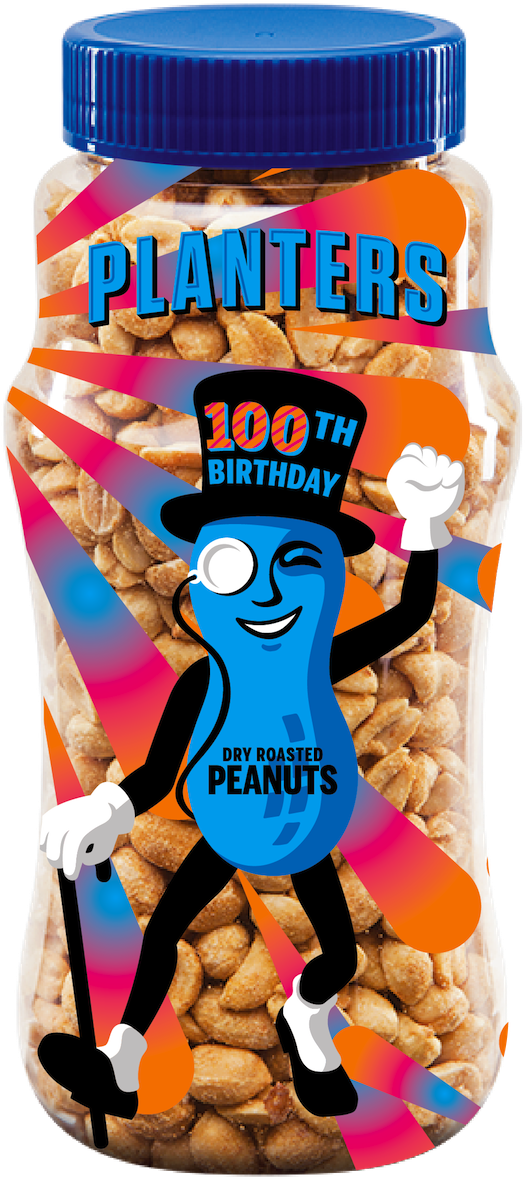 Mr Peanut Png Download Planters Limited Edition Jars - Junk Food Clipart (525x1179), Png Download