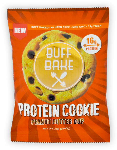 Peanut Butter Cup Protein Cookie - Cookie Clipart (492x632), Png Download