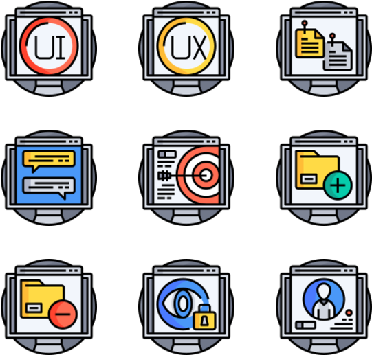 Computer And User Experience Clipart (600x564), Png Download