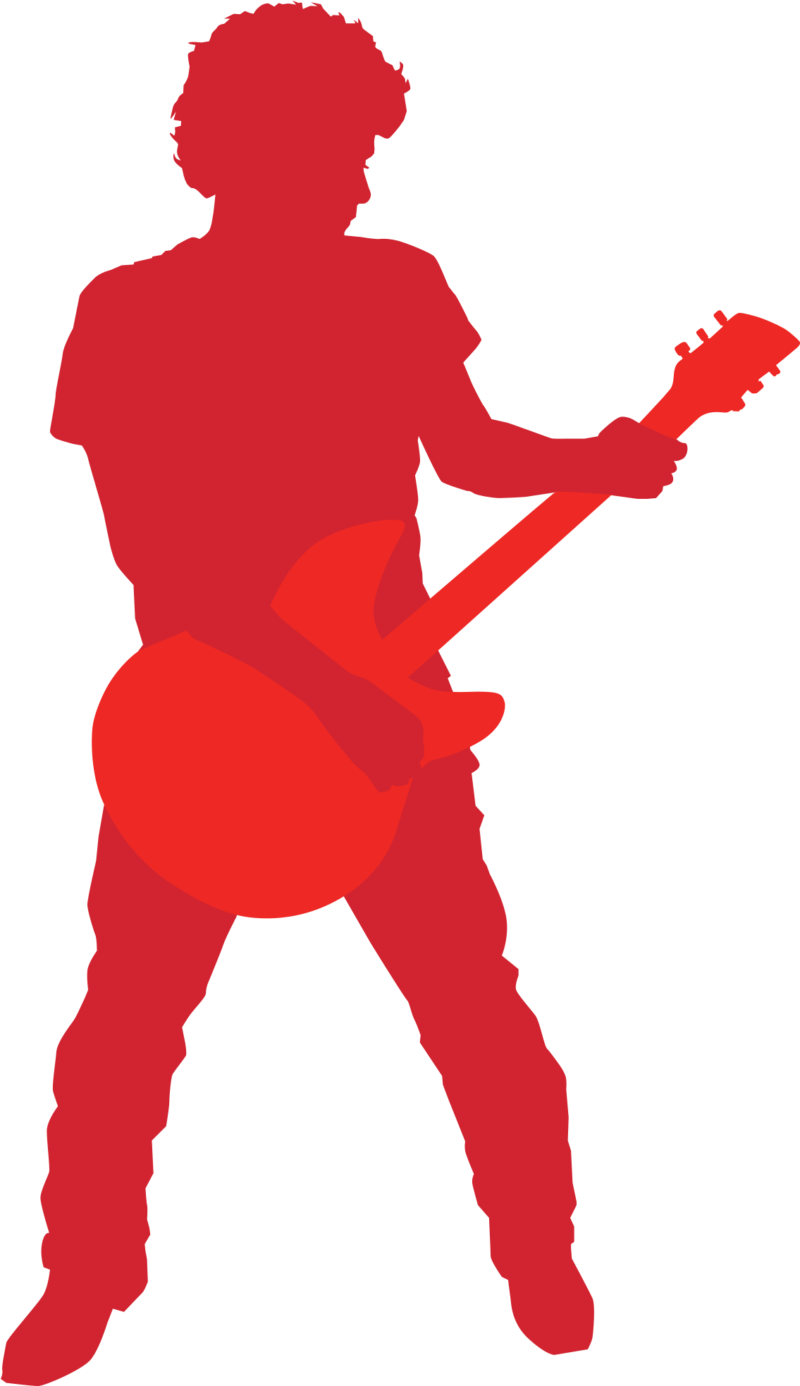 Veevar Guitar Syllabus - Guitarist Silhouette Clipart (2000x2000), Png Download