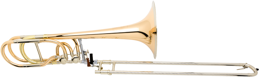 Bb/f/gb/d-bass Trombone J5 - Types Of Trombone Clipart (1181x591), Png Download