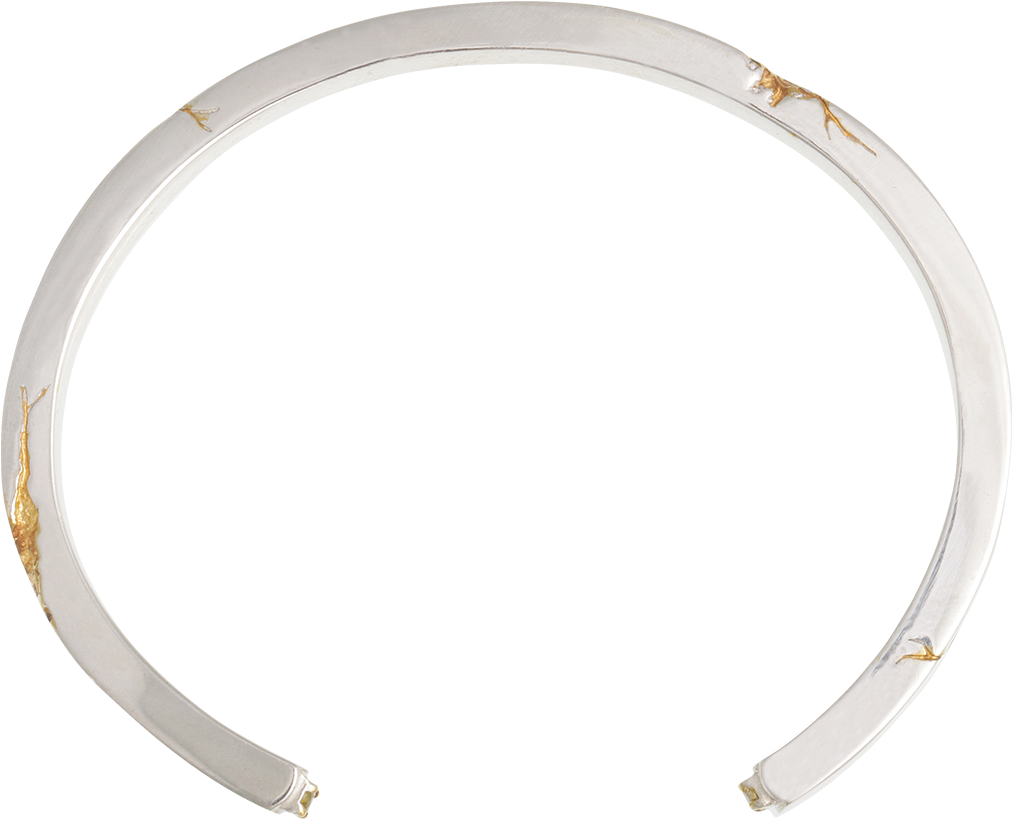 Buy Cracked Gold Square Bracelet And Coming Or Going - Bangle Clipart (1012x819), Png Download