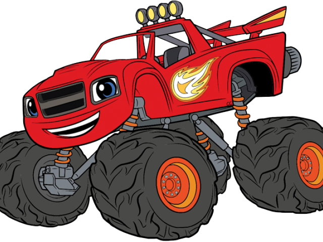 Blaze And The Monster Machines Clipart - Png Download (640x480), Png Download