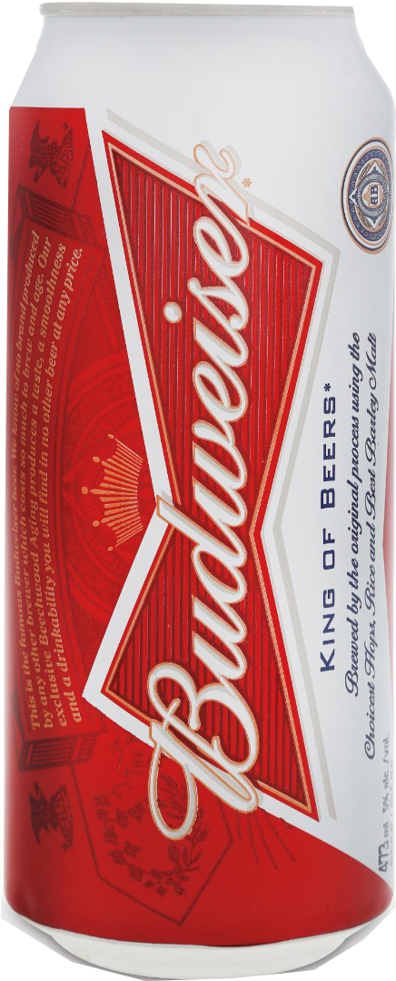 Budweiser Holiday Crate Png - Budweiser Beer Can Transparent Clipart (960x1280), Png Download